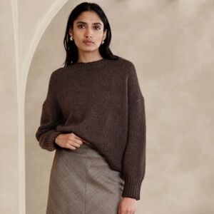 NWT Banana Republic Mona Wool Cotton Sweater